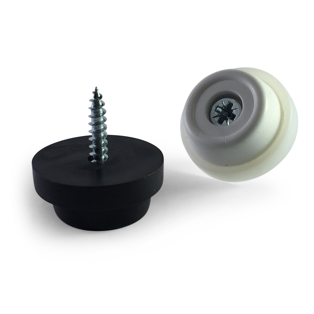 Gummisko med skrue, rund | CL13-100
