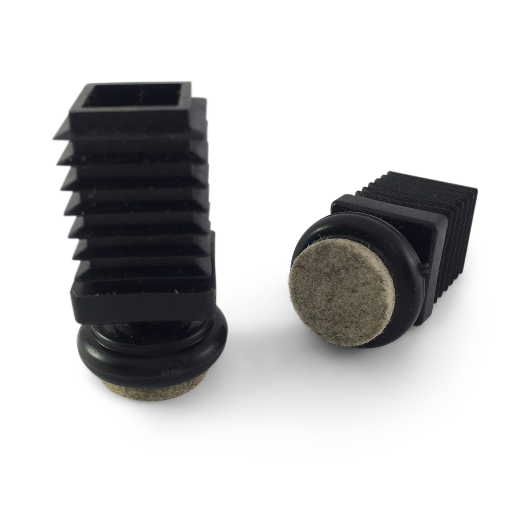 Filtsko til rørben, kvadratisk - drejeled | CL21-301